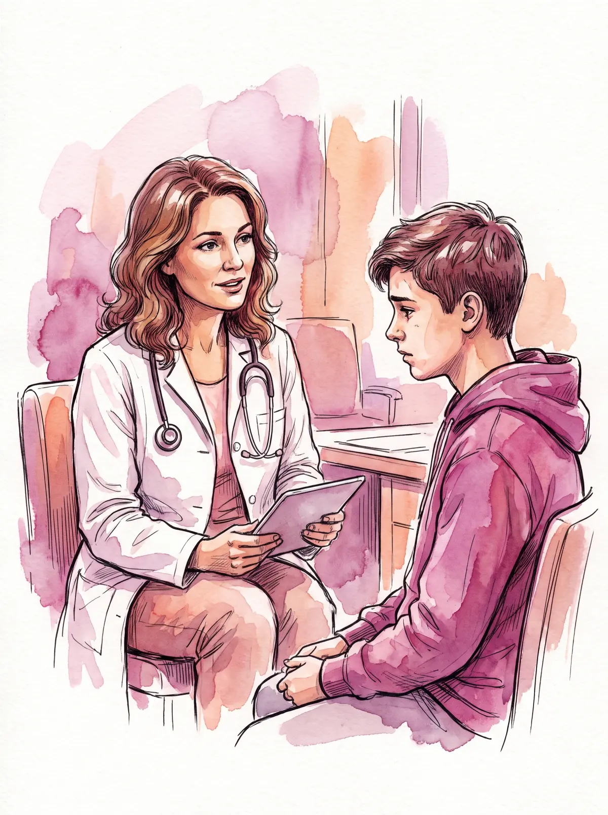 Consulta com adolescente