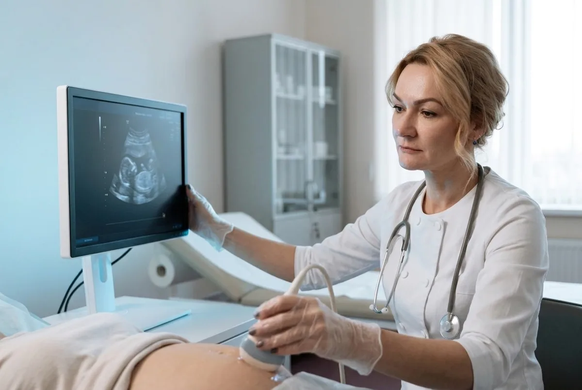 Dra. Annete Marie Camargo Ferrari em atendimento a uma paciente