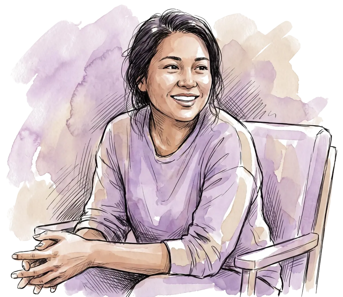 Retrato de uma paciente