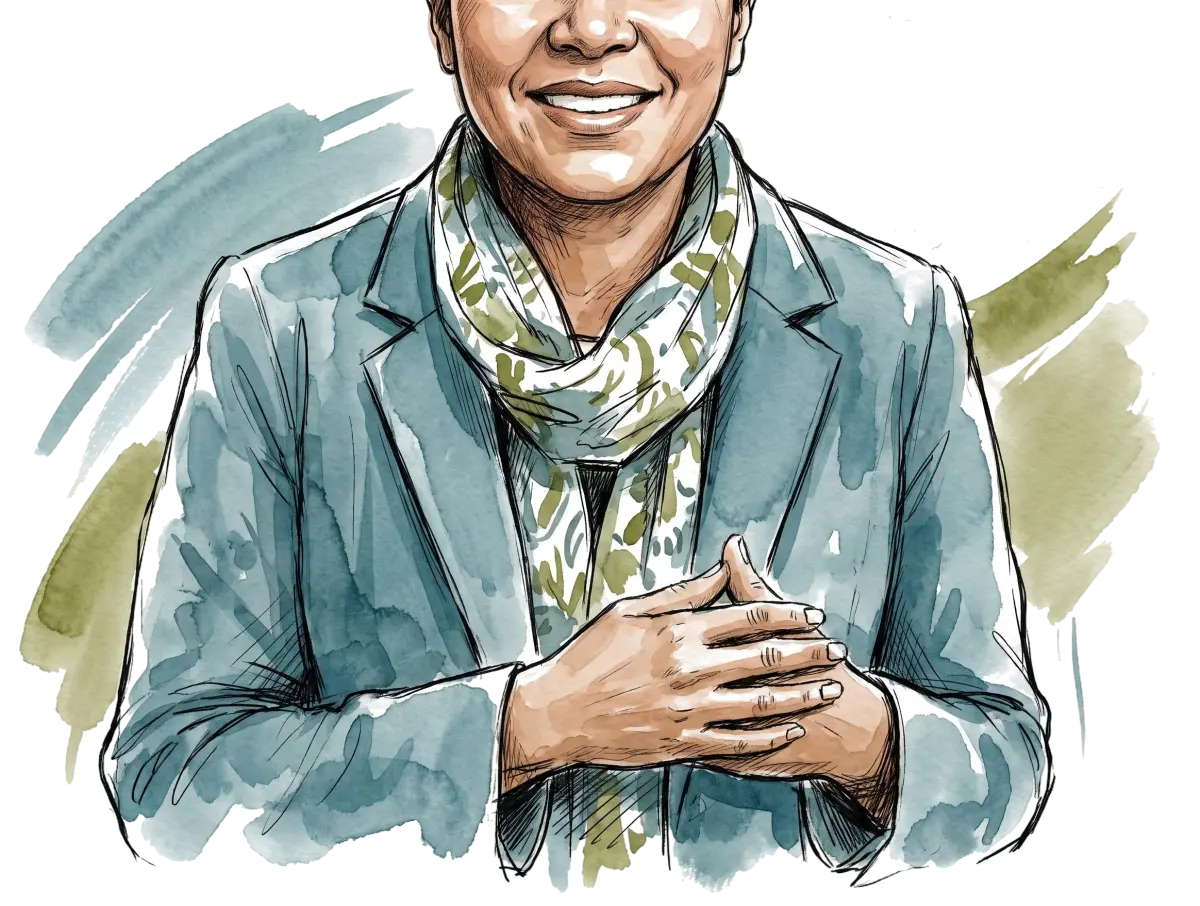 Retrato de Carolina M., paciente da Drª Renata Olivatti